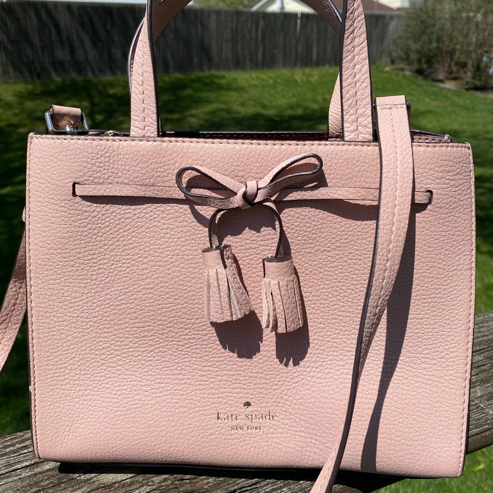 Kate Spade Hayes Street Satchel Bag EUC